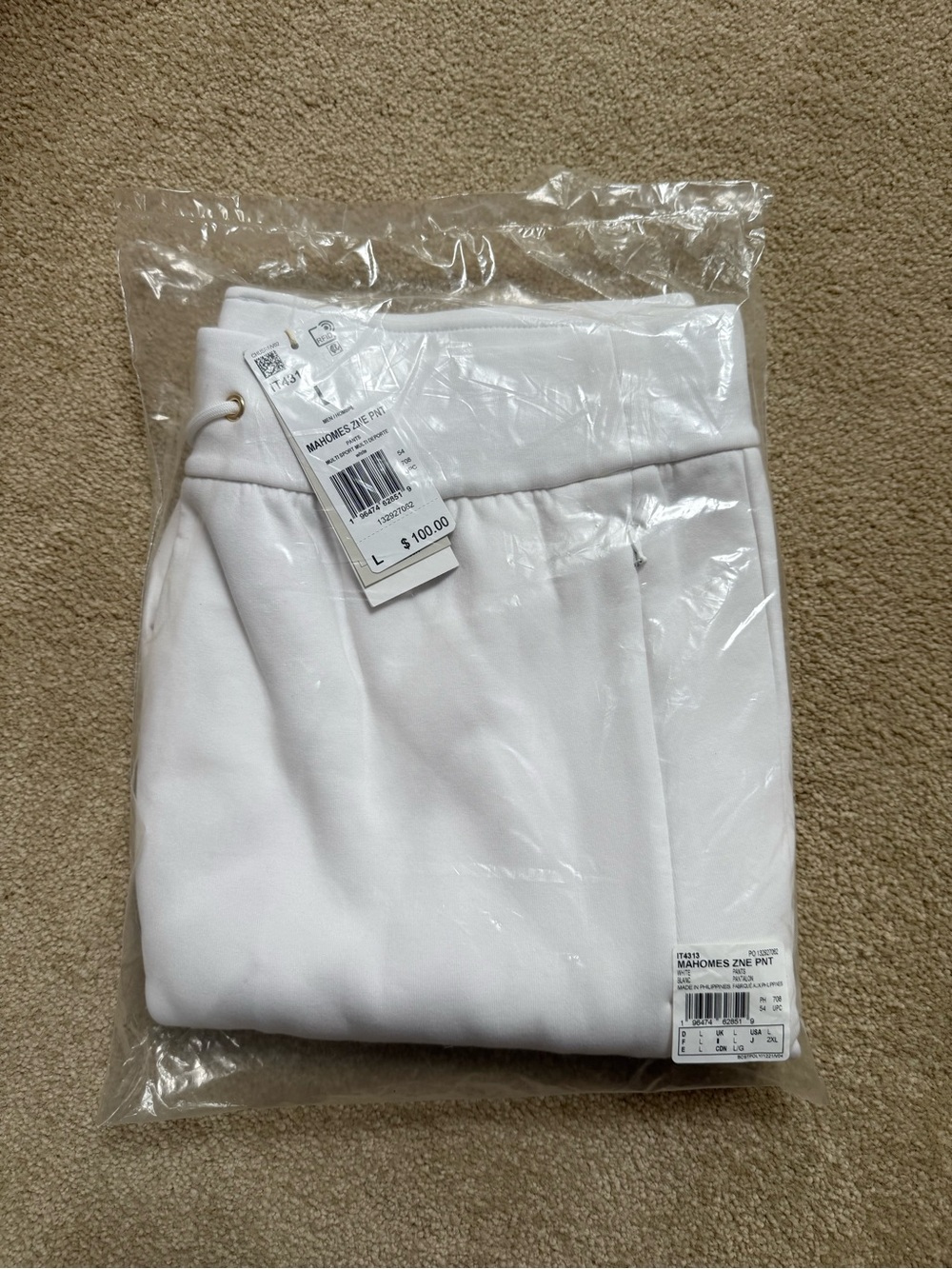 adidas Mahomes Adidas Z.N.E. Premium Sweatpants 
L